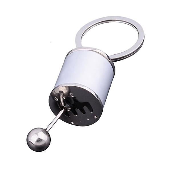 Key Ring, Gear Lever Silver