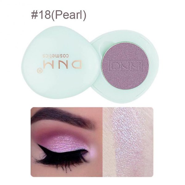 Dnm 30 väriä yksivärinen luomiväripaletti helmiäisväri matta kimalteleva puuteri kirkastava korjaava silkkimato maan luomiväri 18 eyeshadow