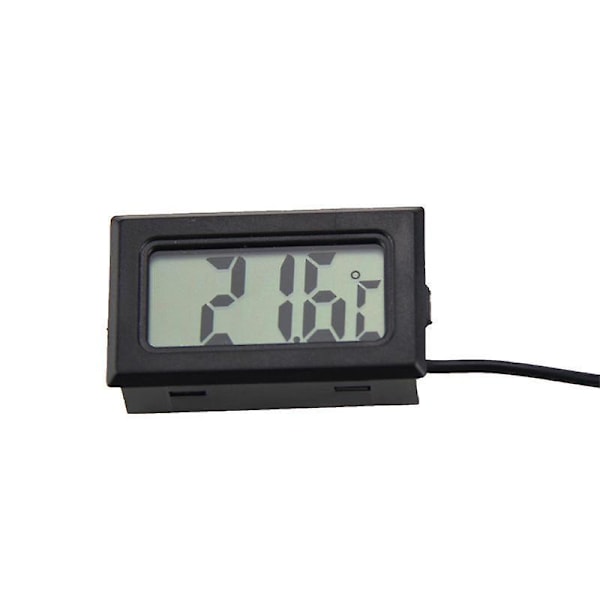 Digital LCD Display Termometer til Køleskabe, Frysere, Kølere, Chillere - Mini Indbygget Måleværktøj
