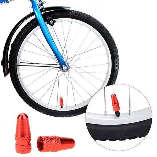 5 st Fixie Dammskydd Mtb Hjulfälg Däck Stam Luftventil Kepsar 5 st Universal