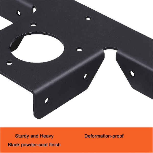 2-pack Tunga Pergola Hörnbestånds Förlängning 3-vägs T-fästen för 4x4 Stolpe Pergola