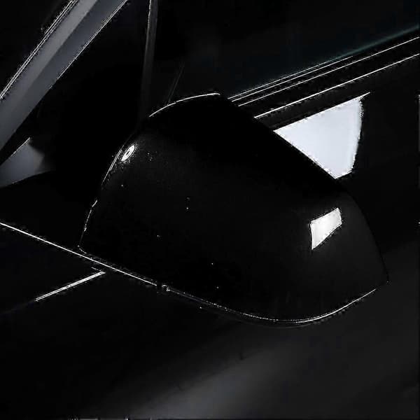Til Tesla Model Y Sort Udskiftning Sort Sidespejl Dæksler Skal til Biltilbehør white