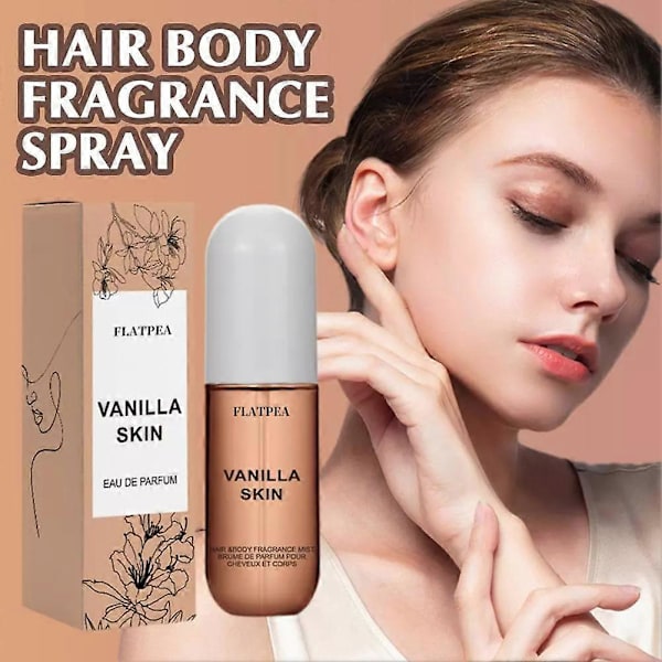 VANILLA SKIN Hiusten ja vartalon tuoksusuihke matkakoko 2pcs