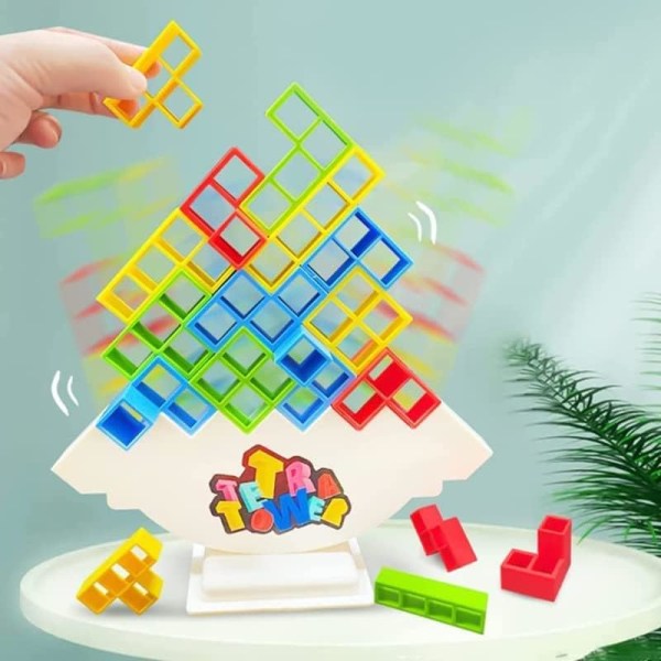 Tetra Tower Balance Game Game Stacking Blocks Puzzle Expansion accessories