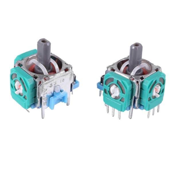 2 st/paket Höger/Vänster Joystick 3D Analog Stick Sensor för Playstation 4 Ps4 Controller Dualshock 4