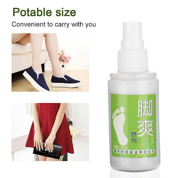 Foot Shoe Antifungal Deodorant Spray Odor Destroy Agent for Feet New