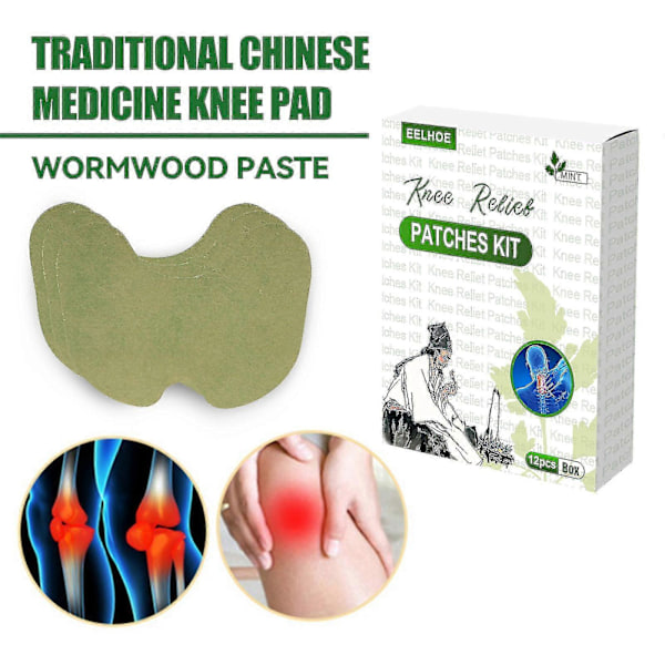 2PCS Wormwood Huoxue Plaster Wormwood Joint Pain Relief Wormwood Paste Knee Paste