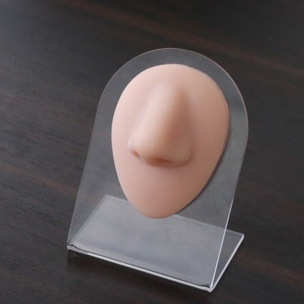 Silikon näsa modell kroppsdel ​​display modell ear