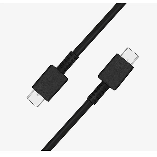 Passer for Samsung S23 ladehode PD 45w/25w europeisk standard hurtigladehode note20 mobiltelefonlader med 1 meter kabel 25w