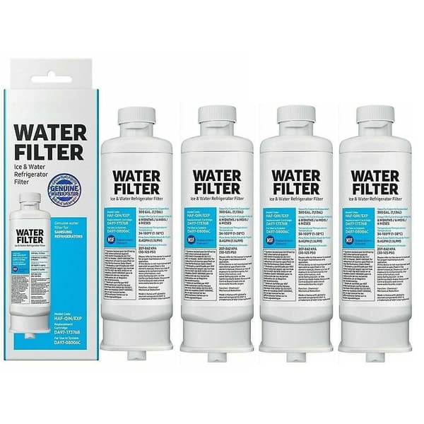 Jaysuing_Vattenfilter DA97-17376B DA97-08006C HAF-QIN Kylskåpsvattenfilter 1pc