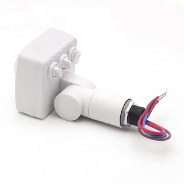 Bevægelsessensor Mini Menneskekrop Infrarød Sensor Ultra-tynd Infrarød Krops Sensor Switch LED Overlyss PIR Bevægelsessensor white 10mm