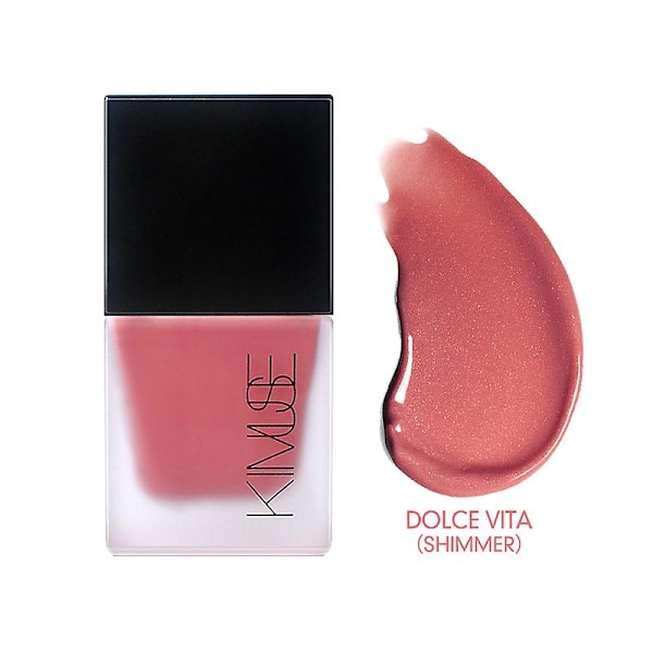 Kasvojen nestemäinen poskipuna Rouge Contour kirkastaa luonnollisesti vedenpitävä kestävä hohde color 04