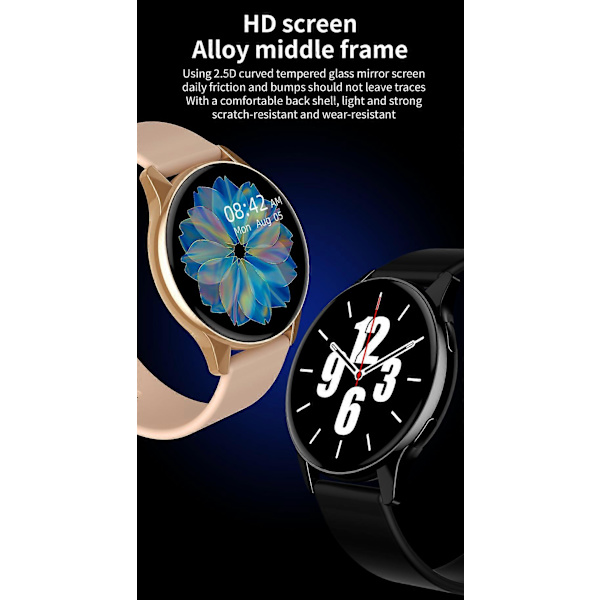 2023 T2PRO Pehmeä Hydrogeeli Suojakalvo Samsung Galaxy Watch 5 4 40mm 44mm Watch4 gold dust