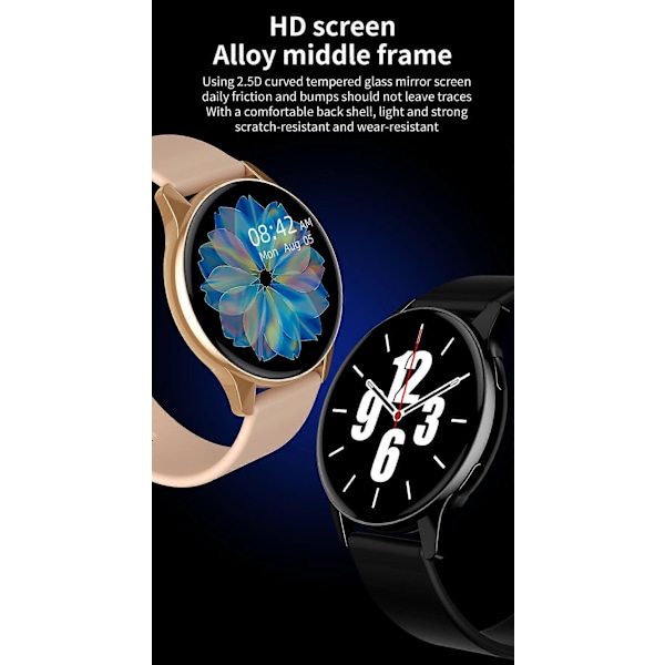 2023 T2PRO Pehmeä Hydrogeeli Suojakalvo Samsung Galaxy Watch 5 4 40mm 44mm Watch4 silver silica gel