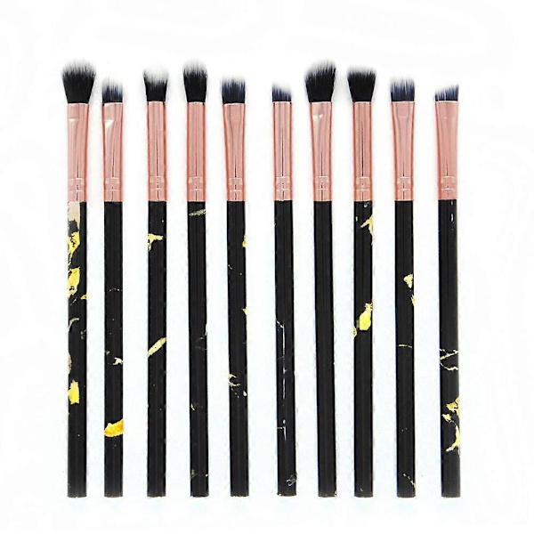 10 stk Makeup Penslesæt Ansigt Øjenskygge Eyeliner Blush a