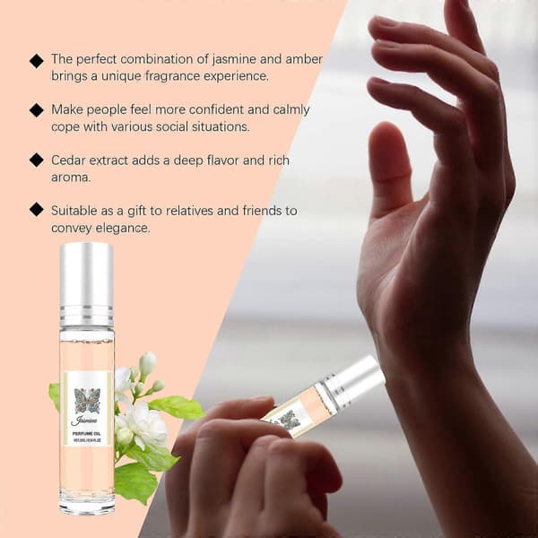 Vaniljparfym för kvinnor, hög ansiktsvärde, röd Eau de Toilette, 10 ml