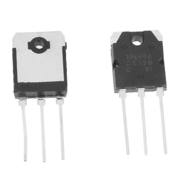 Par A1941 + C5198 10a 200v Effekt Transistor