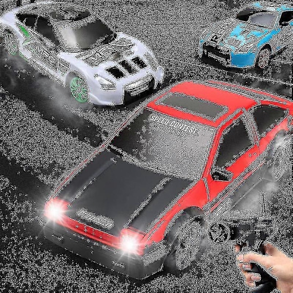2.4g Drift RC Bil 4wd RC Drift Bil Leke Fjernstyrt Gtr Modell Ae86 Kjøretøy Bil RC Racing Bil Leke For Barn Gaver ae86-2battery