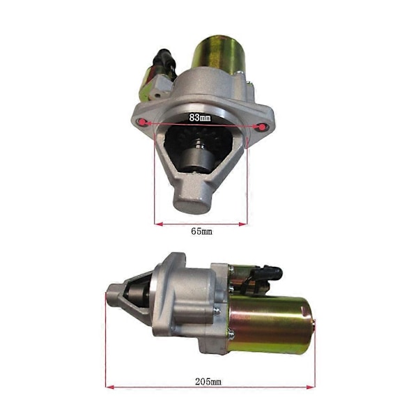 Startmotor Generator Delar 556.5KW för Maskin 188F 190F GX390 GX420 Motor