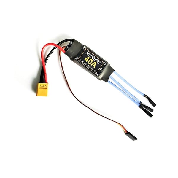 40A Børsteløs ESC XT60 Plugg Holdbare RC Leker Komponenter Tilbehør Hastighetskontroller Motor FPV Quadc
