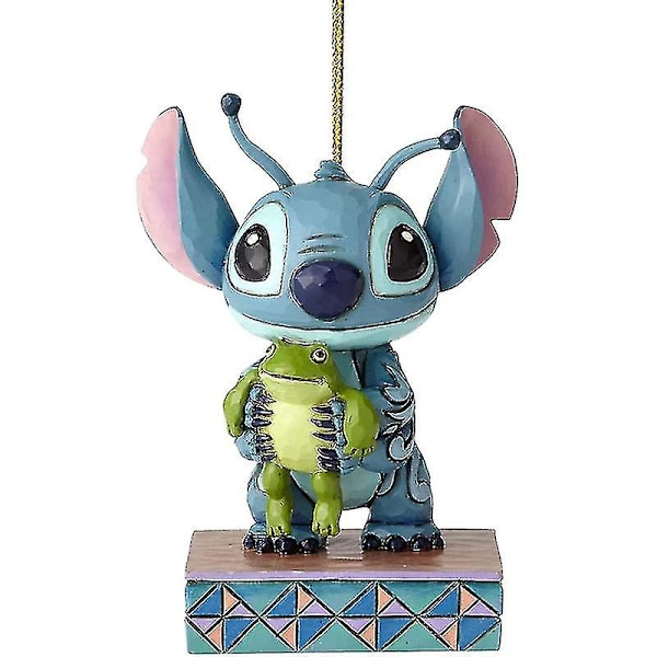 2D Akrylplatta Disney Stitch Juldekoration Anime Figurmodell Märkesjulgranshänge Bilhänge Rumdekorationer1 room ornaments