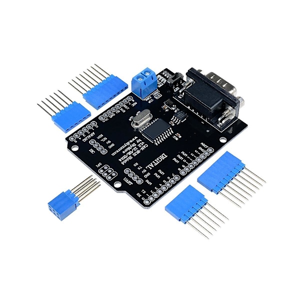 MCP2515 Can Bus Shield Board SPI Grensesnitt Kontakt Utvidelseskontrollermodul DC 5V-12V for Seeeduino