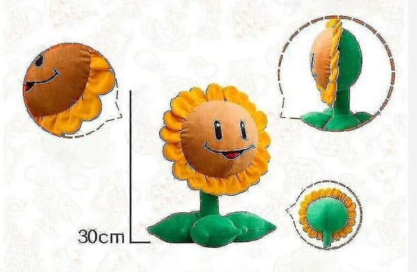 30 cm Plants vs. Zombies Plussjdyr for Barnefødselsdaggave style 1