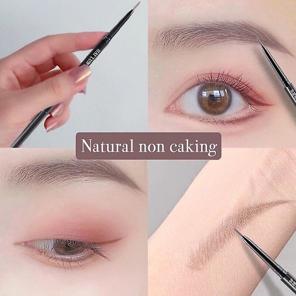 Handaiyan 5 farvet øjenbrynsfarve kosmetik naturlig langvarig maling øjenbryn vandtæt sort a6