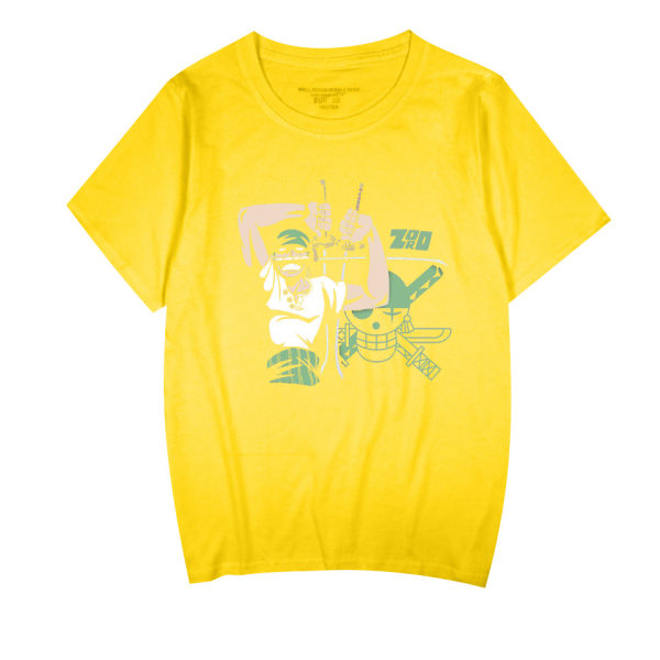 Ny One Piece Comic Fashion Kortärmad T-shirt för Män och Kvinnor M