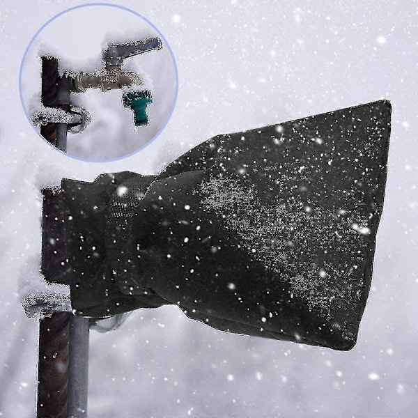 2 st Kranöverdrag Vinter Vattenbesparande Kran Frostskydd Överdrag Kran Frostskydd