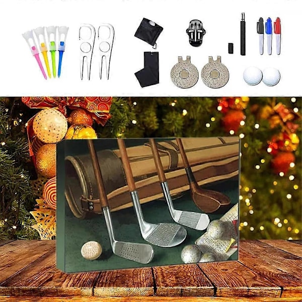 Adventskalender for Golfere, Golf Adventskalendere, Juletellerkalender