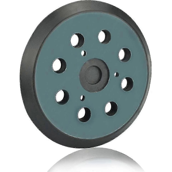 Makita Slibepude 125mm 8 Hullers Slibeskive Makita Slibepude 5 Tommer (sort)