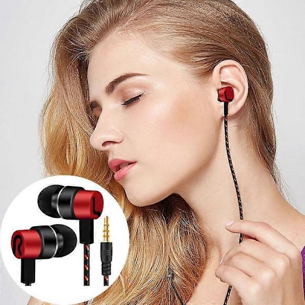 Trådbundna Hörlurar In-Ear Gaming Hörlurar Sport 3.5mm Kontakt HiFi Headset För iPhone Samsung Xiaomi Hörlurar Fone De Ouvido