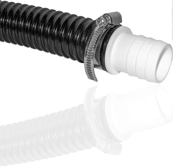 2-pack Poolslangskoppling - 32 mm Diameter med 1 1/4\" Slangklämmor Dubbla Socklar