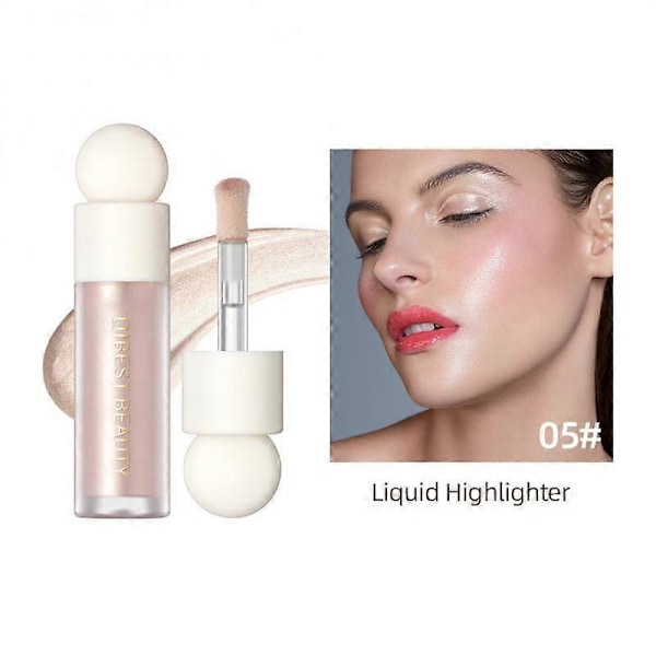 Multifunktionel Blush Highlight Makeup Pen Makeup Flydende Perlemor Fin Flash Mat Naturlig Vandfast Opklarende Varig