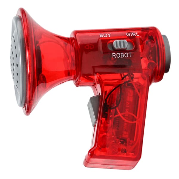 Röstförändrande Högtalare Mini Multi-Frekvens Rolig Walkie Talkie red