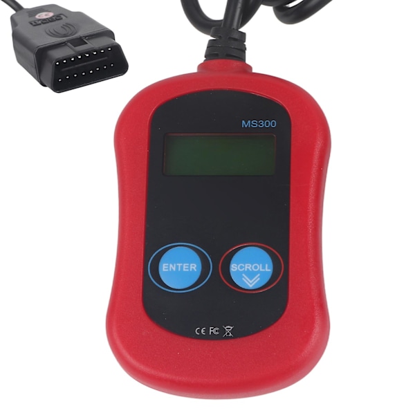 Handheld Car Code Reader MS300 OBDII Diagnostic Tool