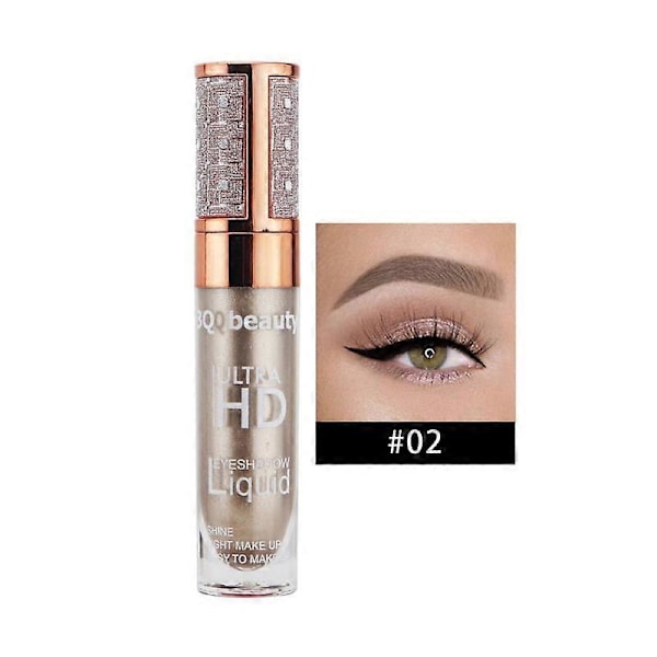 Glimmande Flytande Ögonskugga Full Färg Snabbtorkande Med Färgopacity Ögonmakeup Skönhetsfest Makeup Lätt Att Applicera Lätt Att Sprida