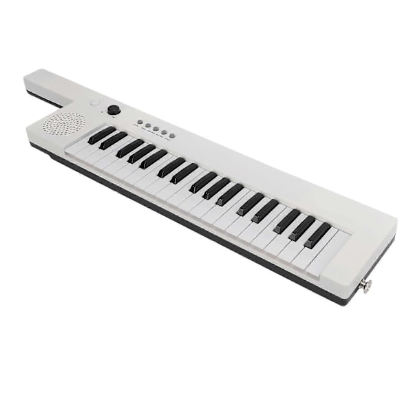 37-Tasters Keyboard Piano Bærbar Gitar Elektronisk Orgel Mini Keytar Utdannings Musikk Instrumentbf-3755 white