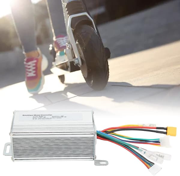 Health Gear Elektrisk Scooter Controller, 36v 16a Børsteløs Motor Controller Aluminium Legering Elektrisk Cykel E-scooter Motor Controller Til Lenzod