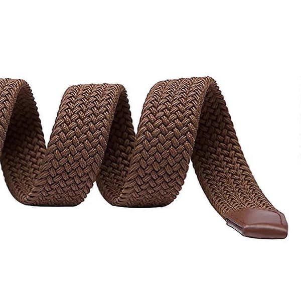 Tygband Stretchband Elastiskt flätad bälte Flätad och elastiskt stretchbart bälte för kvinnor och män Bredd 3,3 cm Längd 90 cm till 135 cm