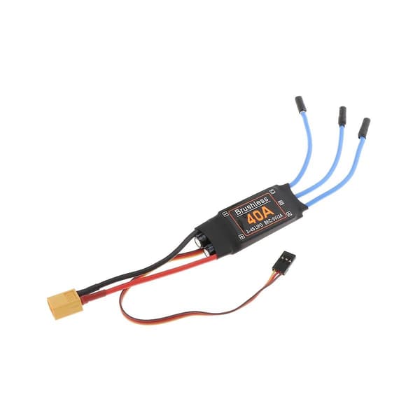 40A Børsteløs ESC XT60 Plugg Holdbare RC Leker Komponenter Tilbehør Hastighetskontroller Motor FPV Quadc