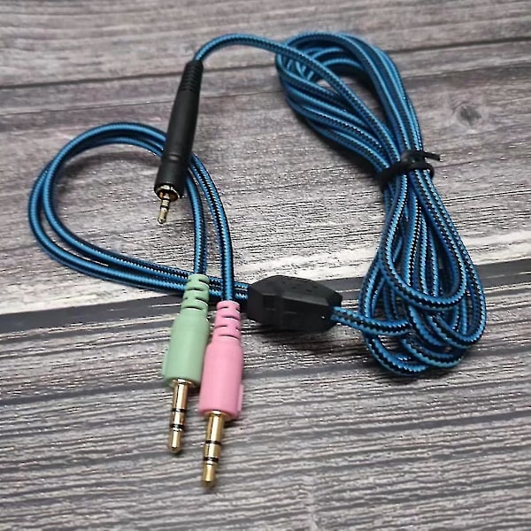 Kvalitets UNP PC-kabel for Sennheiser Game One GSP350 GSP600 Hodetelefoner Pålitelig