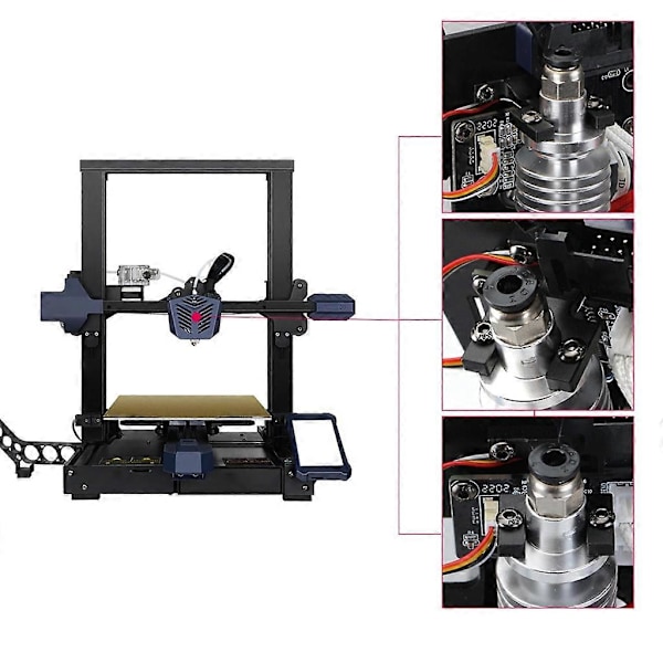 Monteringsblock för Hotend för Anycubc Vyper Extruder, Automatisk Nivåsensor, 3D-skrivartillbehör, Ersättningsdel
