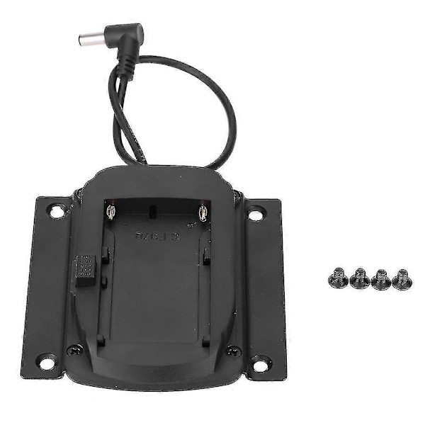 2024 Batteriadapter Baseplate for Lilliput-skjermer for Feelworld-skjermer Kompatibel for Sony Np-f970 F550 F770 F970 F960 F750 Batteri