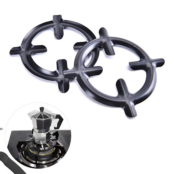 1 stk. Jern Gas Komfur Kogeplade Kaffe Moka Pot Stativ Reducer Ring Holder