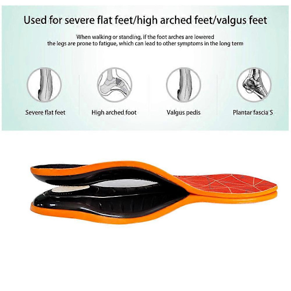 Orthoflexx Fotvalvsstöd Ortos Hög Fotvalvsstöd Orthoflexx Sulor För Män orange s 3840