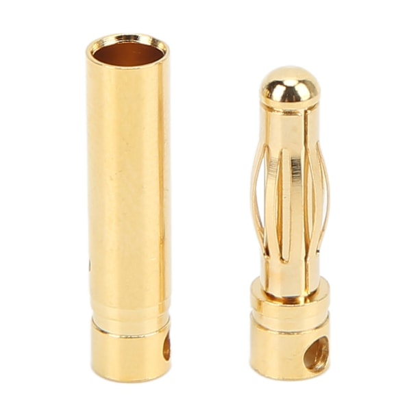 4mm Gold Plated Banana Plug Connectors for RC ESC Battery Accessories