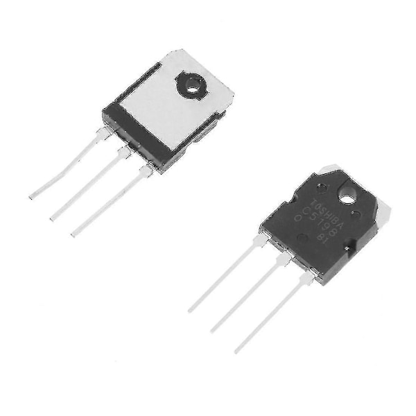 Par A1941 + C5198 10a 200v Effekt Transistor