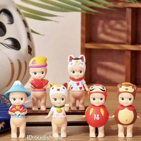 Sonny Angel Hippers Blind Box Liggande Ängelserie Animefigurer Leksaker 2024 3